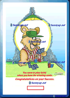 004 Bear Dealer DIGITIZED CARTOON NEW