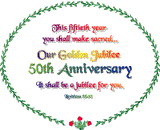 God's Loveletters Anniversary 50 Jubilee