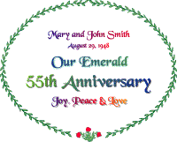 God's Loveletters Anniversary 55th Joy