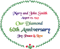 God's Loveletters Anniversary 60th Joy