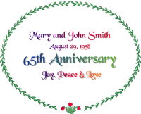 God's Loveletters Anniversary 65th Joy