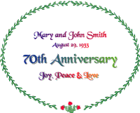 God's Loveletters Anniversary 70th Joy