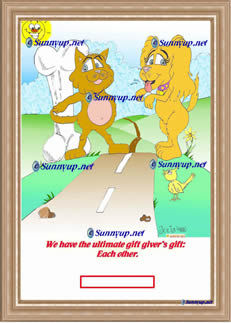 015  Cat Anniversary DIGITIZED CARTOON NEW