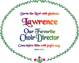 God's Loveletters Our Favorite Choir Director