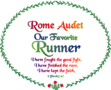 God's Loveletters Our Favorite Runner -- the Good Fight