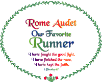 God's Loveletters Our Favorite Runner -- the Good Fight