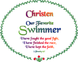 God's Loveletters Our Favorite Swimmer