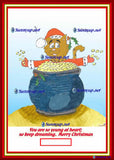 015  Cat Anniversary DIGITIZED CARTOON NEW