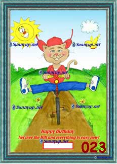 0 BIRTHDAY DOWNHILL