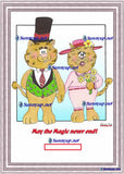 067 Cat Retired W DIGITIZED CARTOON NEW