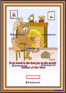 106 Lion FAVORITE PERSON DIGITIZED CARTOON NEW