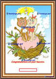 129 Happy Anniversary S DIGITIZED CARTOON NEW