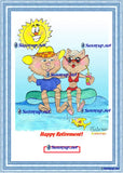 087 Christmas DIGITIZED CARTOON NEW