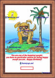 097 Elephant Angel W DIGITIZED CARTOON NEW