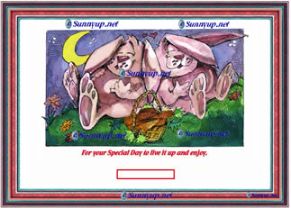 032 Cat COUPLE DIGITIZED CARTOON NEW