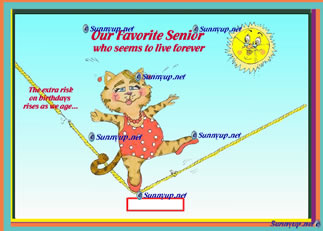 127 Favorite Senior S DIGITIZED CARTOON NEW
