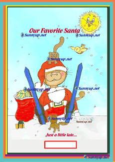 136 Christmas Santa S DIGITIZED CARTOON NEW