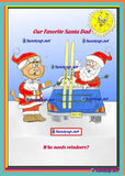 204 Christmas Angel S DIGITIZED CARTOON NEW