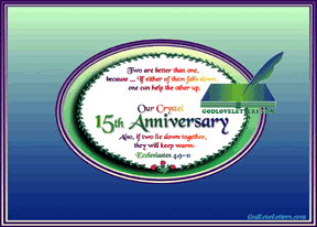 A    ANNIVERSARY 15 JOY