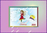 000 BIRTHDAY ANGEL DIGITIZED CARTOON