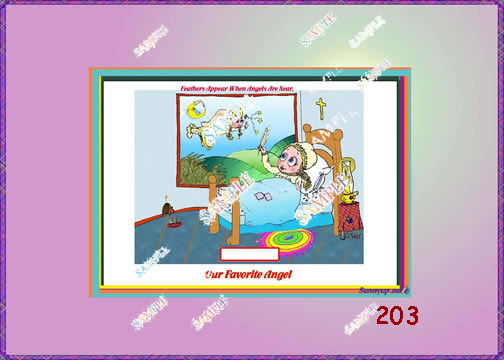 000 BIRTHDAY ANGEL DIGITIZED CARTOON
