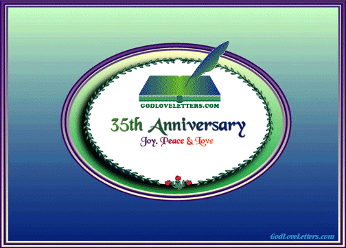 God's Loveletters Anniversary 35th Joy