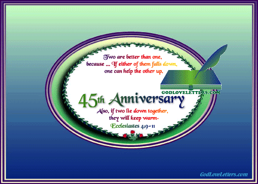 A    ANNIVERSARY 45 TWO