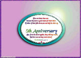 God's Loveletters Anniversary 5th Joy