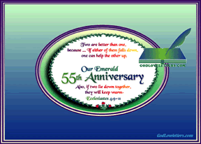 A    ANNIVERSARY 55 BELOVED