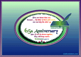 A    ANNIVERSARY 65 BELOVED