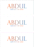 COMPATIBLE NAMES -- REWARD FOR DONATIONS: MALE "A"