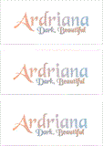 COMPATIBLE NAMES -- REWARD FOR DONATIONS: FEMALE "A"