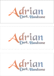 A REWARD FOR DONATIONS: FIRST NAME: MALE "A"