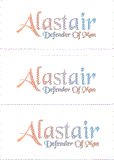 COMPATIBLE NAMES -- REWARD FOR DONATIONS: MALE "A"