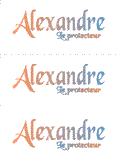 COMPATIBLE NAMES -- REWARD FOR DONATIONS: FRENCH "A"