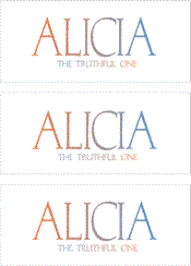 COMPATIBLE NAMES -- REWARD FOR DONATIONS: FEMALE "A"
