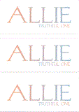 COMPATIBLE NAMES -- REWARD FOR DONATIONS: FEMALE "A"