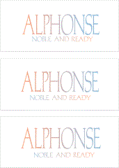 COMPATIBLE NAMES -- REWARD FOR DONATIONS: MALE "A"
