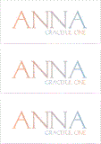 A REWARD FOR DONATIONS -- FIRST NAMES: FEMALE "A"