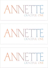 COMPATIBLE NAMES -- REWARD FOR DONATIONS: FEMALE "A"