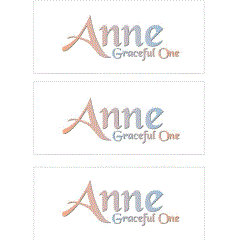 A REWARD FOR DONATIONS -- FIRST NAMES: FEMALE "A"