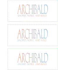 COMPATIBLE NAMES -- REWARD FOR DONATIONS: MALE "A"