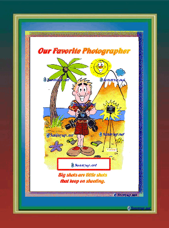 070 Cat Retirement Island W DIGITIZED CARTOON NEW