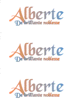 A REWARD FOR DONATIONS -- FIRST NAMES: FRENCH "A"