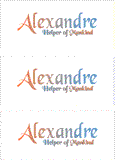 COMPATIBLE NAMES -- REWARD FOR DONATIONS: FEMALE "A"