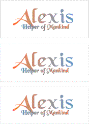 COMPATIBLE NAMES -- REWARD FOR DONATIONS: FEMALE "A"