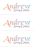 COMPATIBLE NAMES -- REWARD FOR DONATIONS: MALE "A"