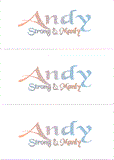 COMPATIBLE NAMES -- REWARD FOR DONATIONS: MALE "A"