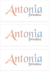 A REWARD FOR DONATIONS -- FIRST NAMES: FEMALE "A"