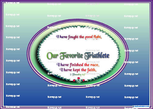 God's Loveletters Our Favorite Triathlete